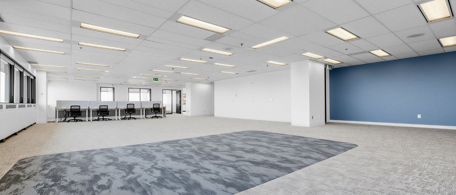 Boardroom and open work area